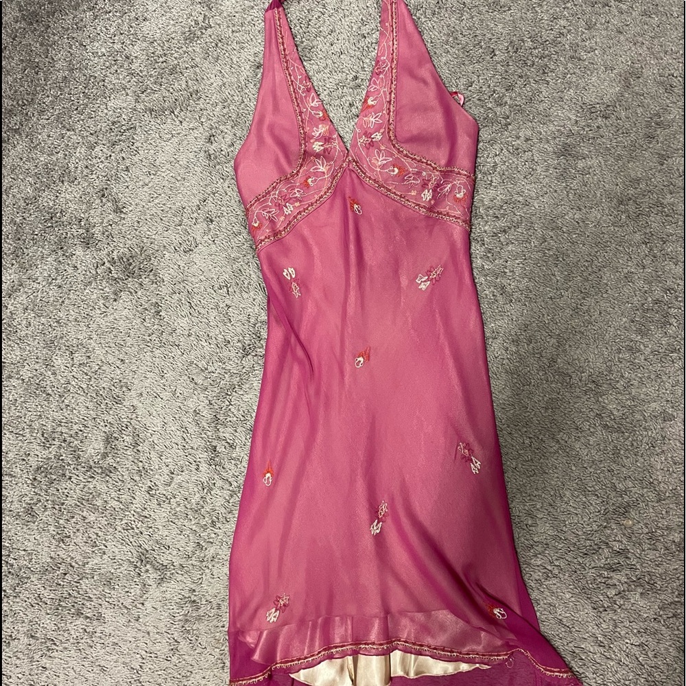 BCBGMAXAZRIA Halter dress size 4 NWT